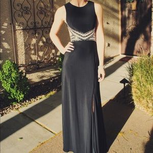 Black formal dress